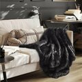 Posh Living 50 x 60 in. Jarvis Cozy Acrylic Throw, Grey Wolf T395-30DR-UE